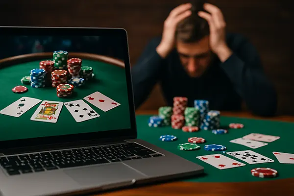 Falling poker trends