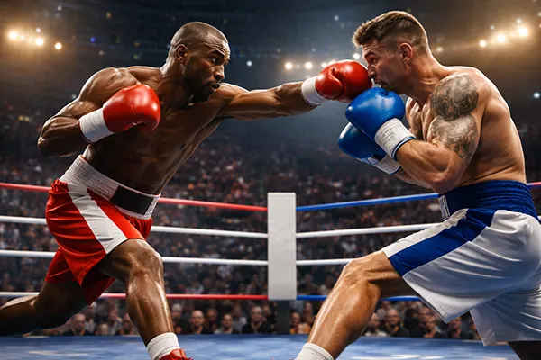 Straight left counter