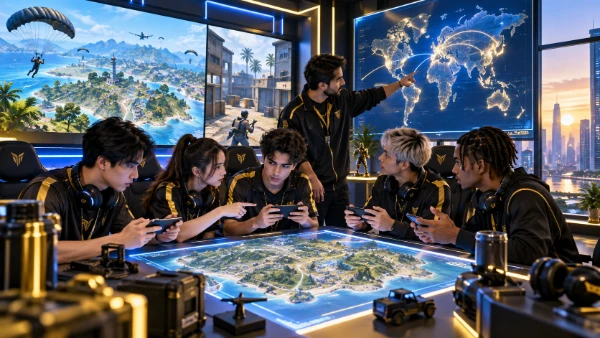 Free Fire competitors